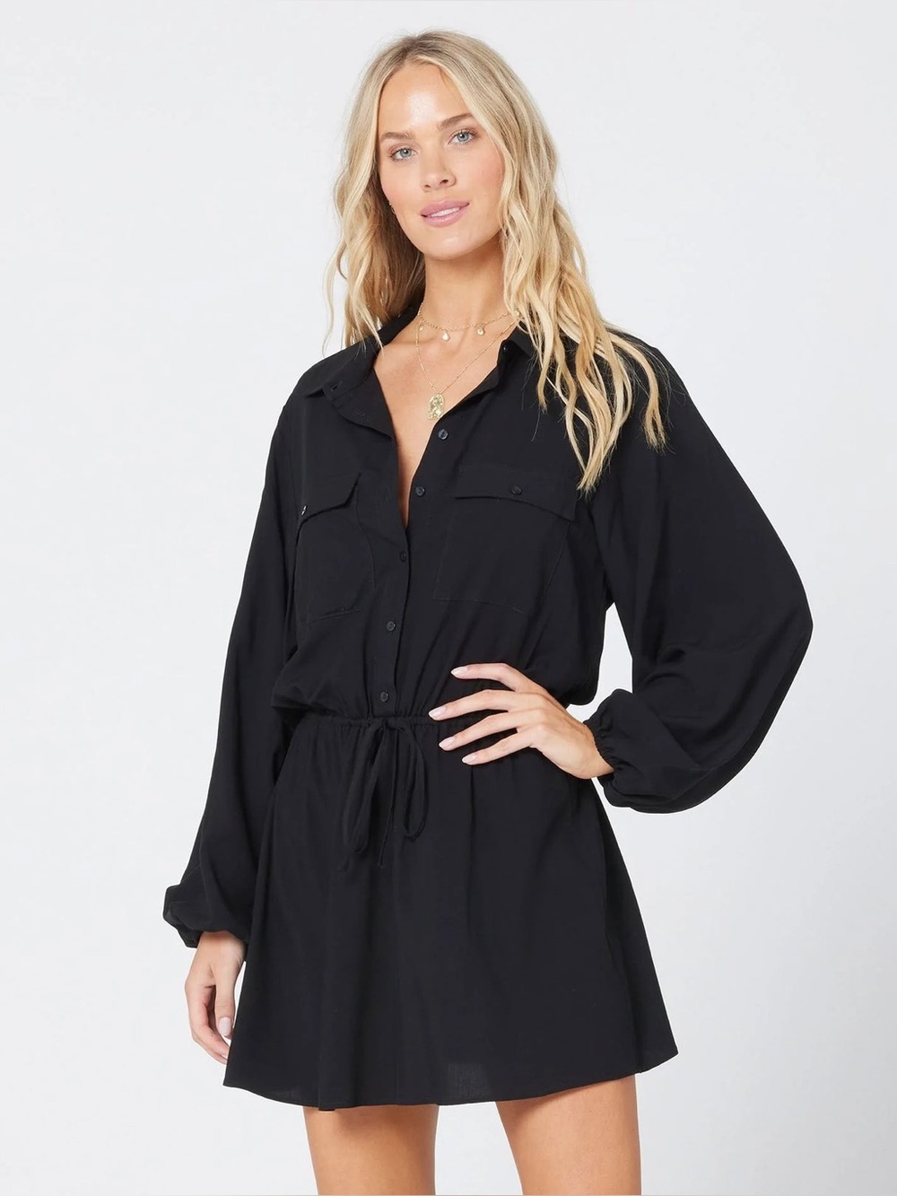 L*Space Amelia Dress In Black Size XS